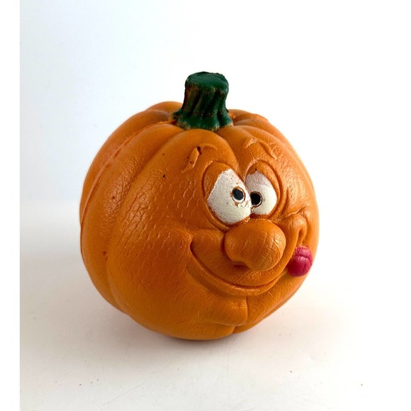 Vtg Dan-Dee Anthropomorphic Jack OโLantern Pumpkin Soft Foam Todd Masters Style - Picture 2 of 10